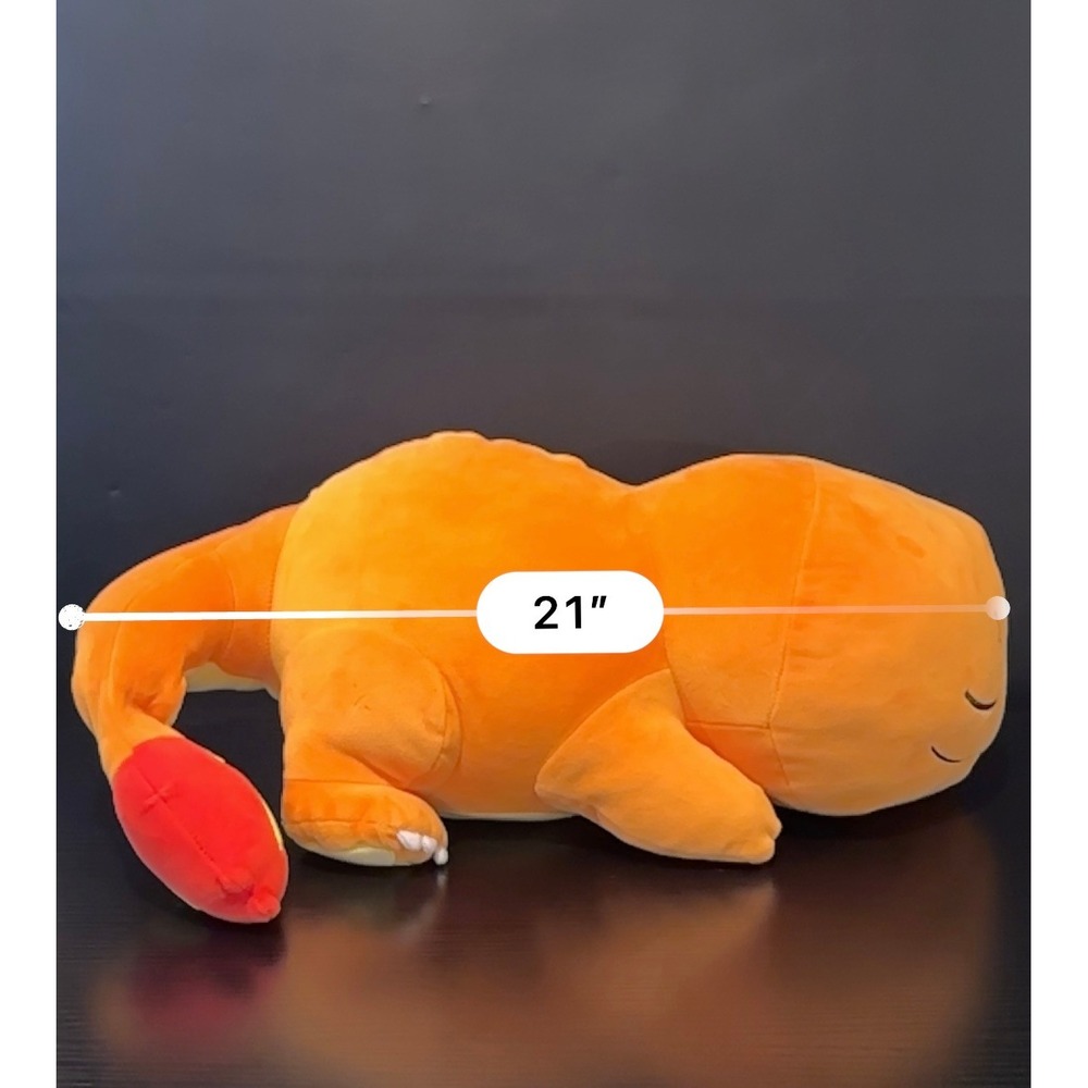Pokemon Sleeping Charmander Plush 21‎ Inch Large Soft Stuffed Animal Toy 2022 - Picture 6 of 7